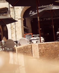 Terrasse de La P'tite Cuisine à Agen